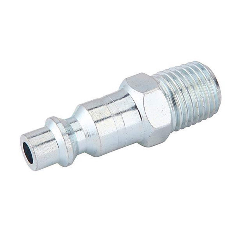 1/4-Inch Industrial Air Plug With Male 1/4-Inch NPT